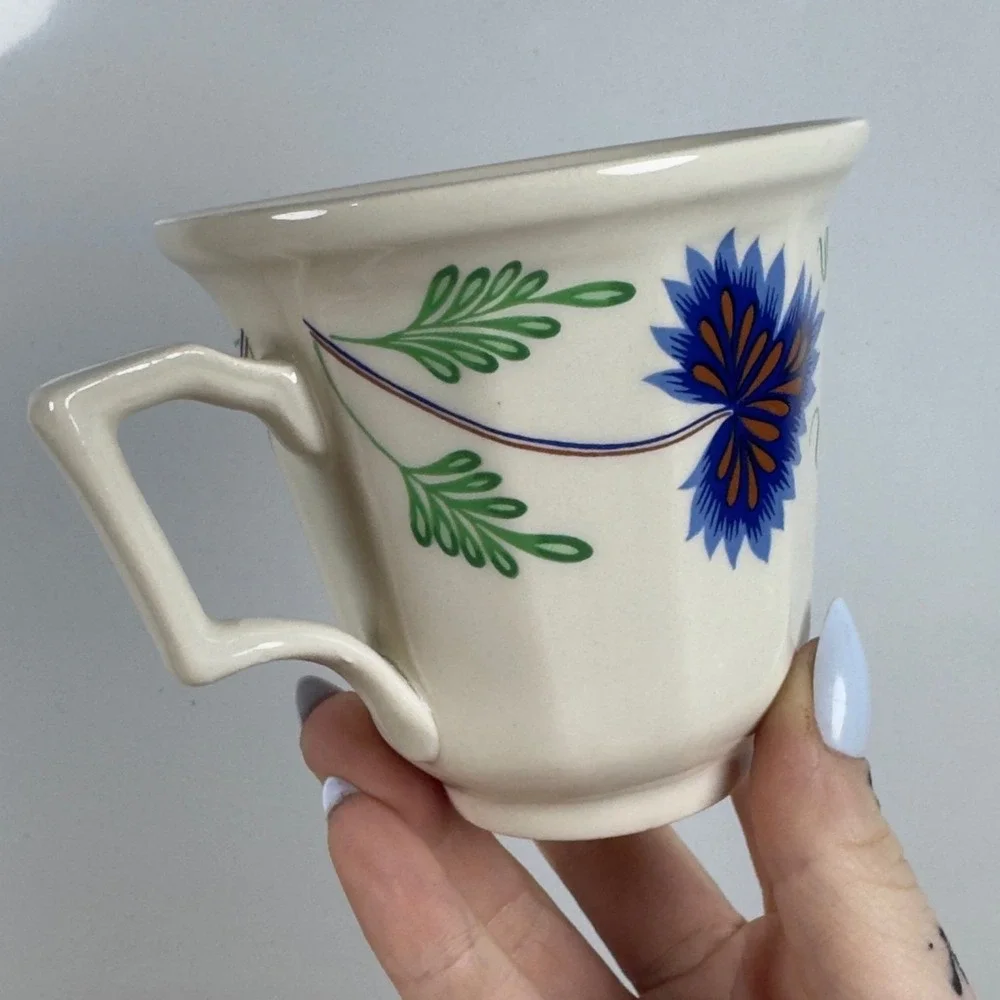 Simpsons Ltd England Greenfield Village Museum Collection Floral Tea Cup